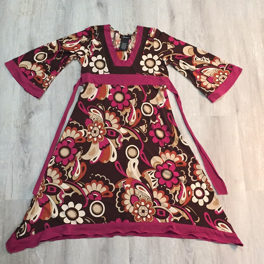Speechless Floral girls Boho dress size 14